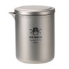Titanium Tea Pot Cups Set Outdoor Camping Tea Service Lightweight