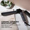 Bellissima Glam Waves, Lockenstab, konische Form, Display, 5 Temperaturen, Diamon-Keramik-