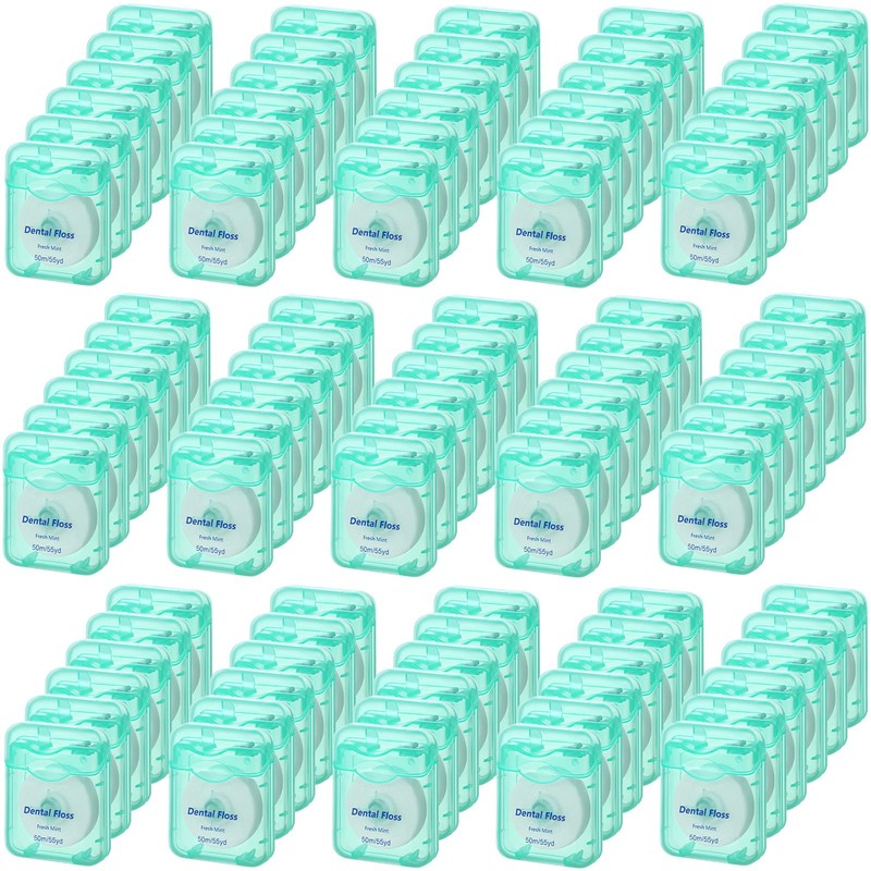 Mimorou Hilo Dental Con Sabor A Menta (Paquete De 96