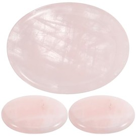 FOMIYES Extensión De Pestañas Piedra De Jade 3 Uds. Piedra De Jade Redonda Pegamento Para Pestañas Paleta Soporte Para Injerto Almohadilla Soporte Para Pestañas Postizas Base Herramienta