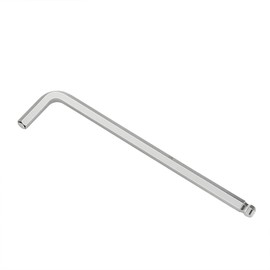 Skweawert 1/4" Ball End Allen Hex Key Wrench, SAE Internal Hexagonal, Wrench L Shaped Long Arm Repairing Tool, 40Cr