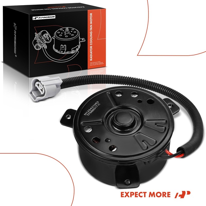 A-Premium Radiator Fan Motor Compatible with Hyundai Sonata 2011-2013 2.4L