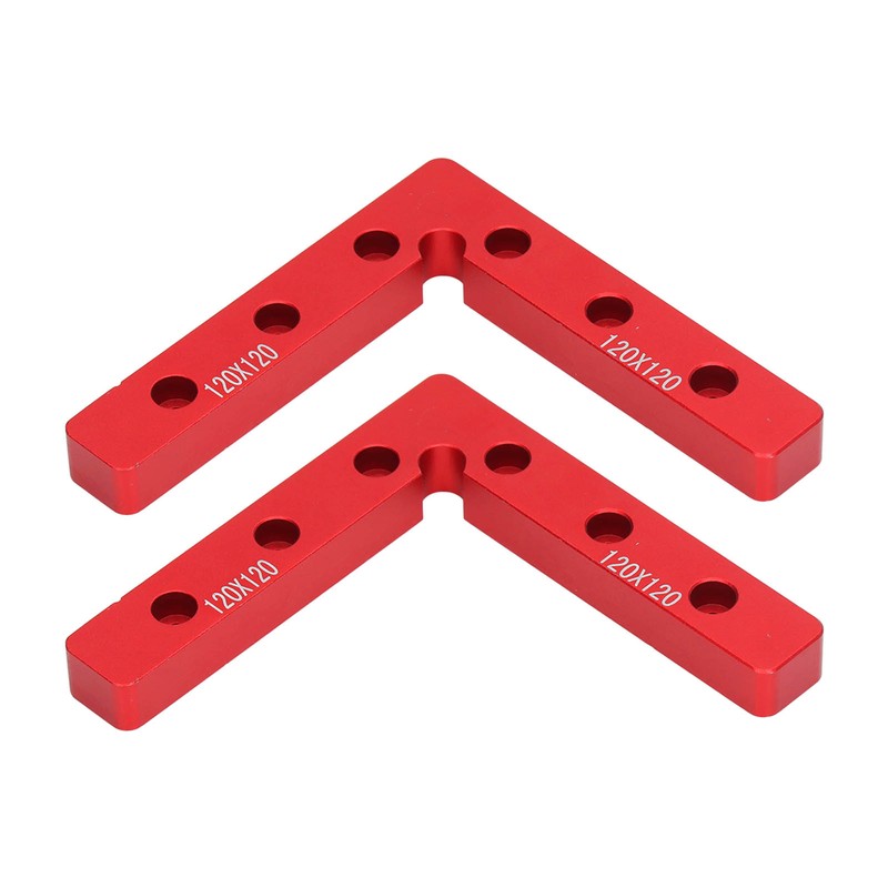 2Pcs 90 Degree Positioning Squares Aluminum Alloy Right Angle Clamps