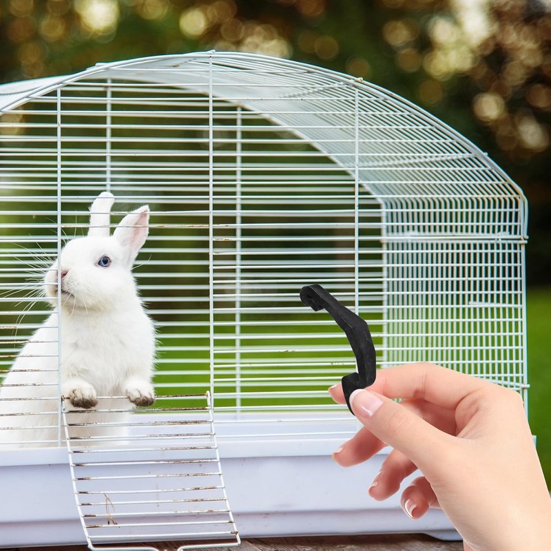 Shoyisenka 40 Pcs Rabbit Cage Fixed Side Buckle, Cage Fastening