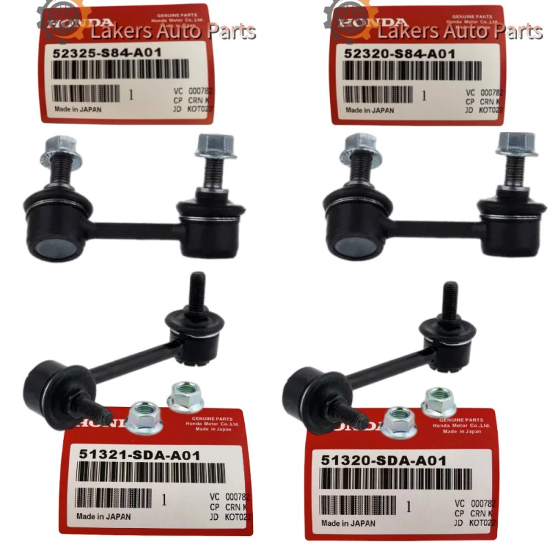 Honda OEM 4Pcs Front & Rear Sway Bar Stabilizer End