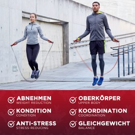 Skipping Rope for Adults Fitness with Training Plan Bonus Rope Bag Red - Speed Rope Skipping Rope Boxing Crossfit Sports Skipping Rope Adult Boxer - Skipping Ropes Skipping Jump Rope Rope Skipping