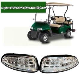 Dr.Acces Golf Cart LED Headlight | RXV LED Headlight for EZGO RXV Gas & Electric 2008-2015