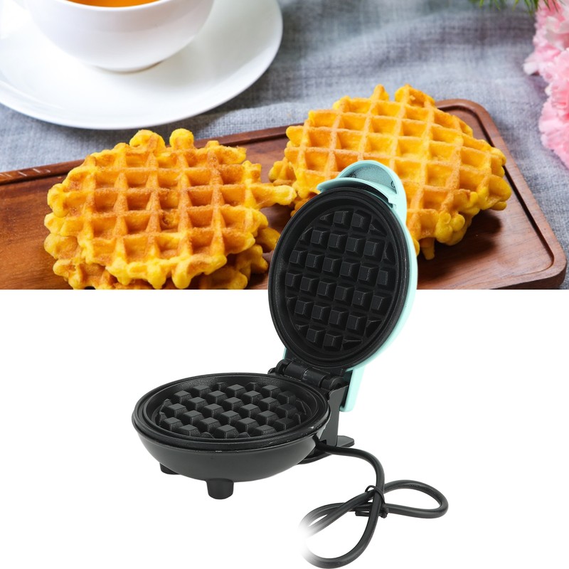 Mini Electric Round Griddle 350W 3 In 1 ABS Mini