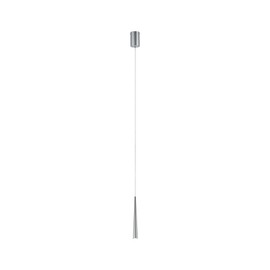 Paulmann 709.29 Gutta Pendant Light LED 1 x 7 W Brushed Aluminium 230 V Metal