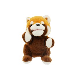speed mao fluffy cute red panda plush hand puppet