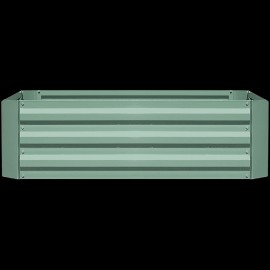 Zenport WS1003 Raised Garden Bed Kit, Green (39.4"x39.4"x1