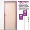 ADA CENTRAL SIGNS - 6"X9" Toilet Restroom Sign- ADA Compliant