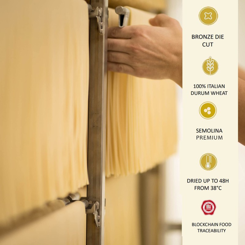 MARULO Pack of 8, Artisan Italian Gourmet Homemade Pasta Gift