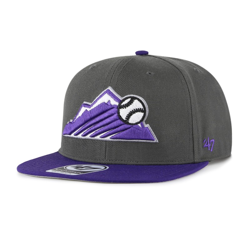 47 Sure Shot Captain Colorado Rockies - Charcoal, CCD -