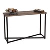 Household Essentials Ashwood Sofa Table | Console Table for Entryway