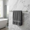 Self Adhesive Towel Bar,16" Brushed Nickel No Drill Bathroom,304SS Towel
