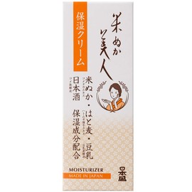 Nihon Mori Rice Bran Beauty Moisturizing Cream, 1.2 oz (35 g), Unscented, Colorless, Weak Acidity