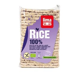 Dünne Vollkorn-Reiswaffeln Vollkorn ungesalzen 130g