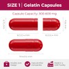 Empty gelatin Capsules Size 1 - (100 Count) Empty Capsules