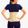 Faja Sacrolumbar Transpirable (Beige, M)