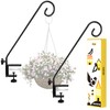 iBorn Deck Hook for Bird Feeder 13 Inch Hummingbird Feeder