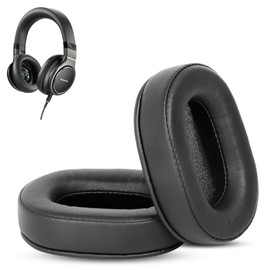 XRHTONG Comfortable Replacement Ear Pads Compatible with Panasonic RP-HD10 RP-HD10E RP HD10 RP HD10E Headphones Ear Pads Cushions (Softer Leather/High Density Foam)