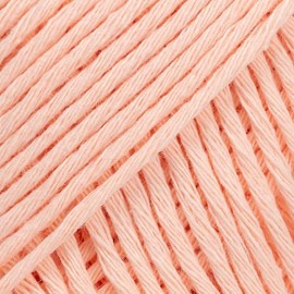 Cotton Blend Knitting Crochet Yarn 3 or Light Worsted DK Weight Drops Cotton Light - 51g - 115 yards per ball (40 Light Peach)