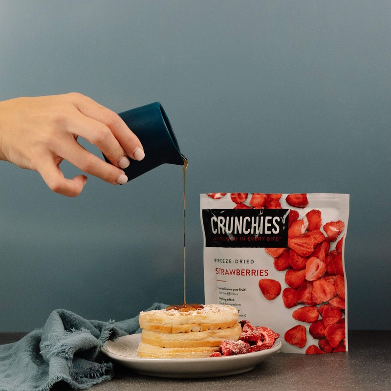 Crunchies Freeze-Dried Fruits, 100% All Natural Crispy Fruit, Non GMO