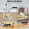 Vegetable Dicer Metal Manual Heavy Duty Food Preparation Tool for