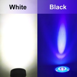 LED Headlamp 395nm UV Blacklight and White Light Spot Scorpions LED Headlight Pet Urine Stain Detection COB Free Handheld Flashlight for Jogging Running Camping Fishing Emergency 2Pcs