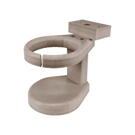 Adirondack Chair Cup Holder Attachment – Durable Poly Lumber Drink Holder – Adjustable Accessory for Polywood Outdoor Furniture, Teak