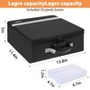 IBVIVIC Fire-resistant Photo Storage Box, Photo Organizer with 18 Inner