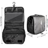 Portable Hanging Travel Toiletry Bag,Multifunctional Makeup Cosmetic Bag,Waterproof Bathrooom Shower