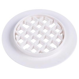 Oatey 4 1/4" rOund Universal Shower floor drain STRAINER White ABS Plastic OATEY 42136