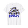 School Spirit Panthers Panther Pride Fan Team Spirit Wear T-Shirt