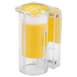 Bee Queen Catcher Bee Catcher Bee Catcher Plastic Queen Marker Single Hand Marker Bottle Plunger Plush Beekeeper Tool Yellow Beekeeper Equipment Cage
