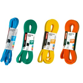 Set of 4 Elastic Resistance Bands for Fitness Crossfit Training for Men and Women 5-15-25-35 kg