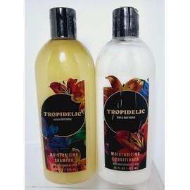 2 TROPIDELIC Bath Body Moisturizing Shampoo Conditioner Set 16oz