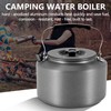 ZDSFSD Camping Kettle 2.0L Open Campfire Coffee Tea Pot Fast