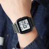 zolohoni Square Men's Digital Watch Big Numbers Dial Large Face