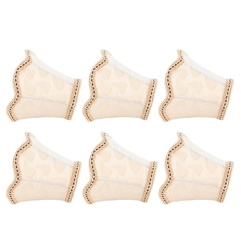 6PCS Fabric Lampshade Wall Lamp Cover Chandelier Lamp Shade for