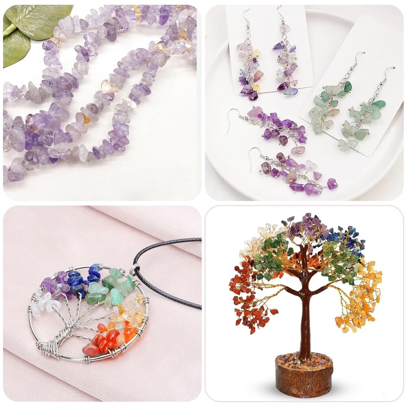 RUBY Multicolour 400pcs Beads for Threading Crystals Beads for Bracelets