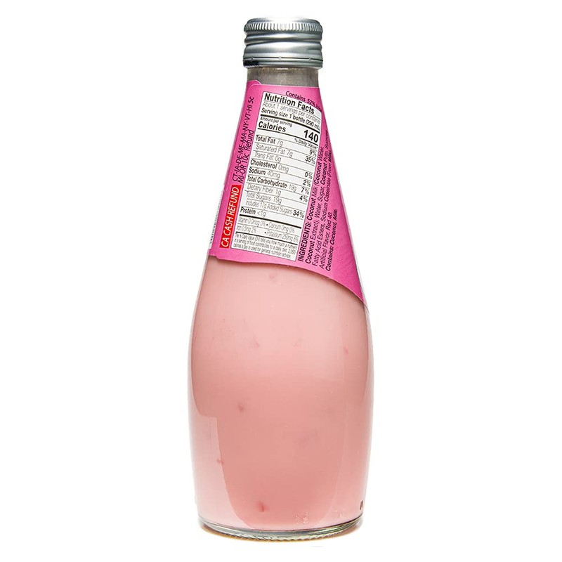 Parrot Coconut Milk Drink Strawberry with Pulp 290ml(Pack Of 12)