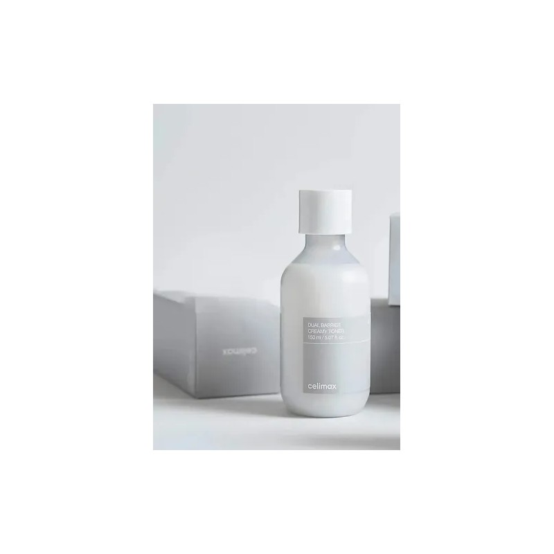 Tónico Cremoso De Doble Barrera Celimax | Ceramidas, Péptido