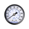Measureman 2" Well Pump Pressure Gauge, 0-200psi/bar, 1/4" NPT Male