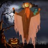 Fantasmas Colgante Luz Sonido Halloween Decoracion Exterior