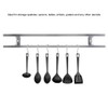 Stainless Steel Magnetic Knife Holder Wall Mounted Double Bar Kitchen