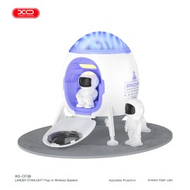 XO Star Projector Galaxy Night Light Bluetooth Speaker with Remote Remote Control
