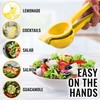 Zulay Kitchen sqeeze-001 Single Bowl Squeezer, Aluminium, Lemon Yellow