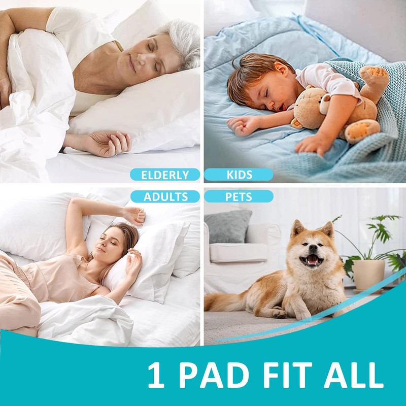 KANECH Washable Waterproof Incontinence Bed Pads - 44"x52" - Heavy